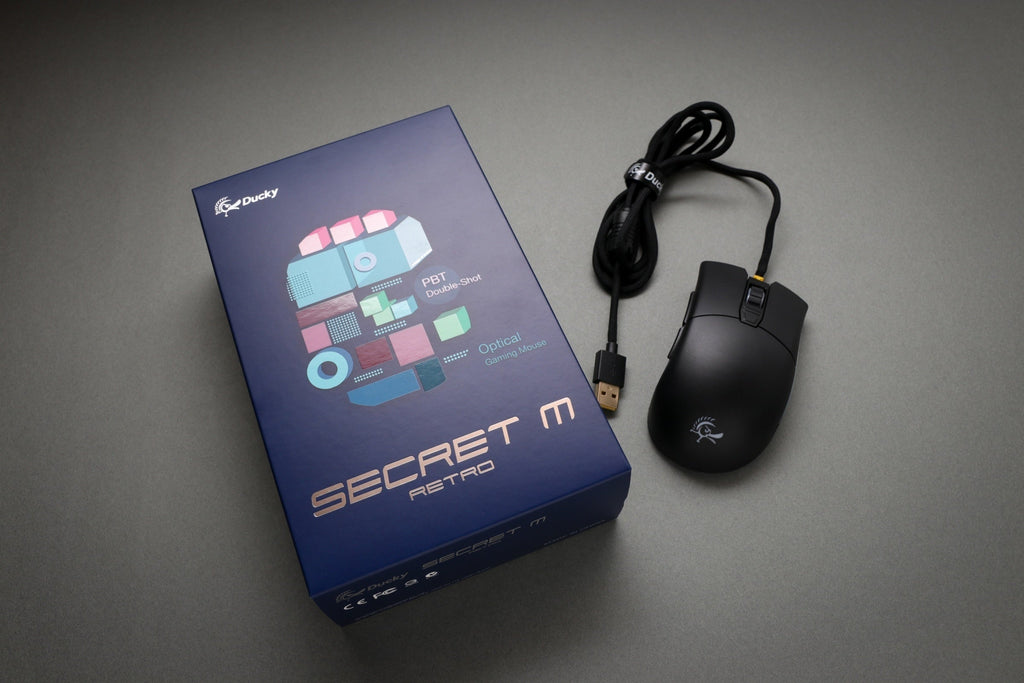 Ducky Secret M Retro RGB Mouse
