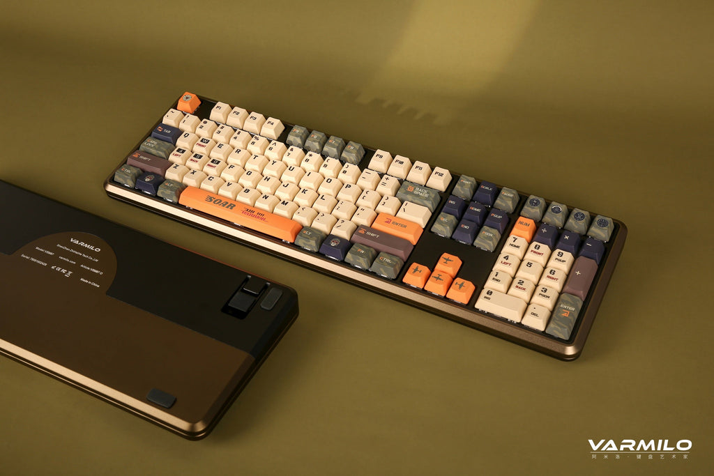 Varmilo Sword 2-108 Warrior Soar Dye Sub PBT Aluminum EC Mechanical Keyboard