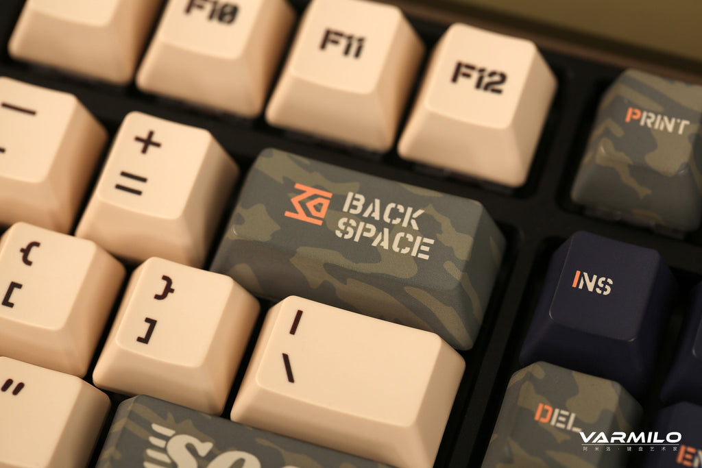 Varmilo Sword 2-108 Warrior Soar Dye Sub PBT Aluminum EC Mechanical Keyboard