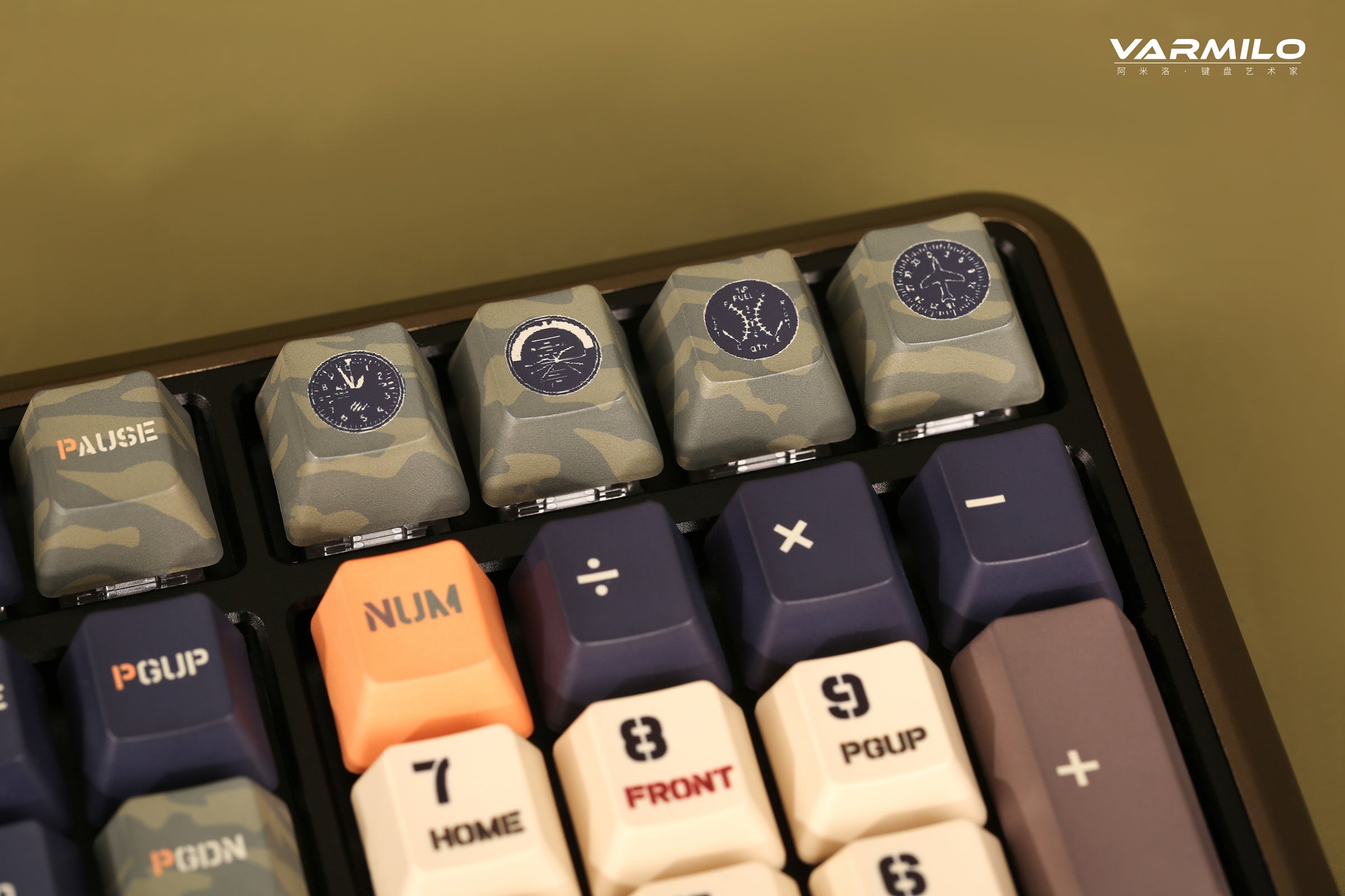 Varmilo Sword 2-108 Warrior Soar Dye Sub PBT Aluminum EC Mechanical Keyboard