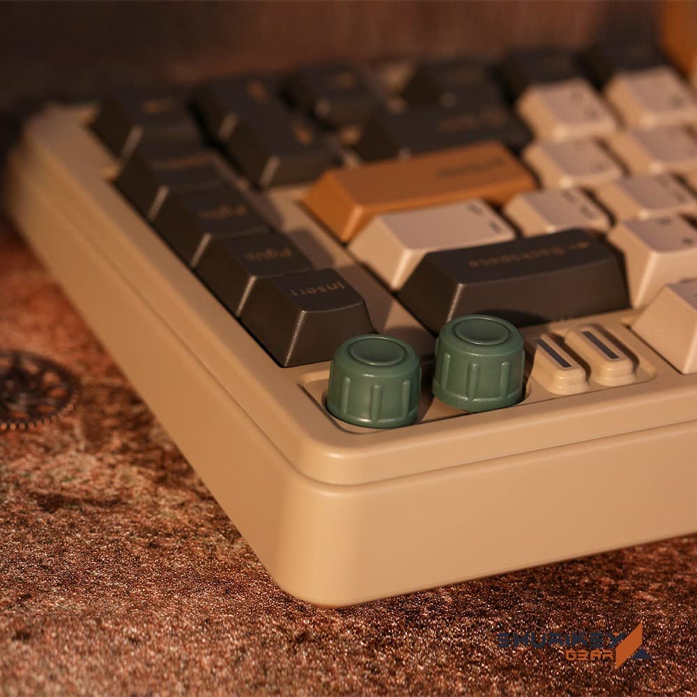 Shurikey Saizo 002 75% Bluetooth 5.0 White LED Double Shot ABS EC Mechanical Keyboard