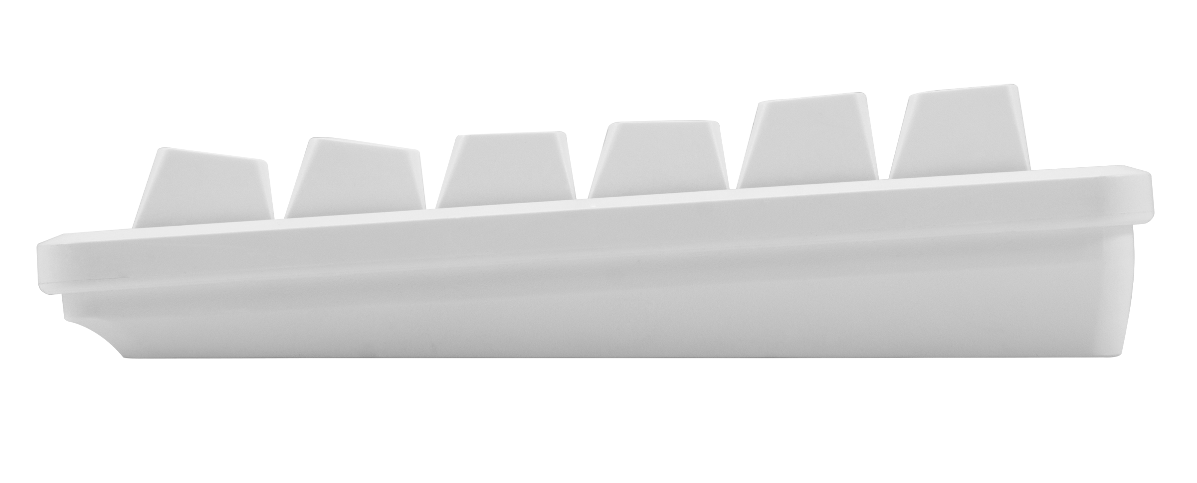 Mistel MD770 White 75% RGB Double Shot PBT Mechanical Keyboard