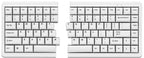 Mistel MD770 White 75% RGB Double Shot PBT Mechanical Keyboard