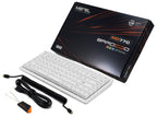 Mistel MD770 White 75% RGB Double Shot PBT Mechanical Keyboard