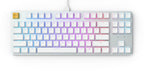 Glorious PC GMMK White Ice TKL RGB LED Double Shot ABS Mechanical Keyboard