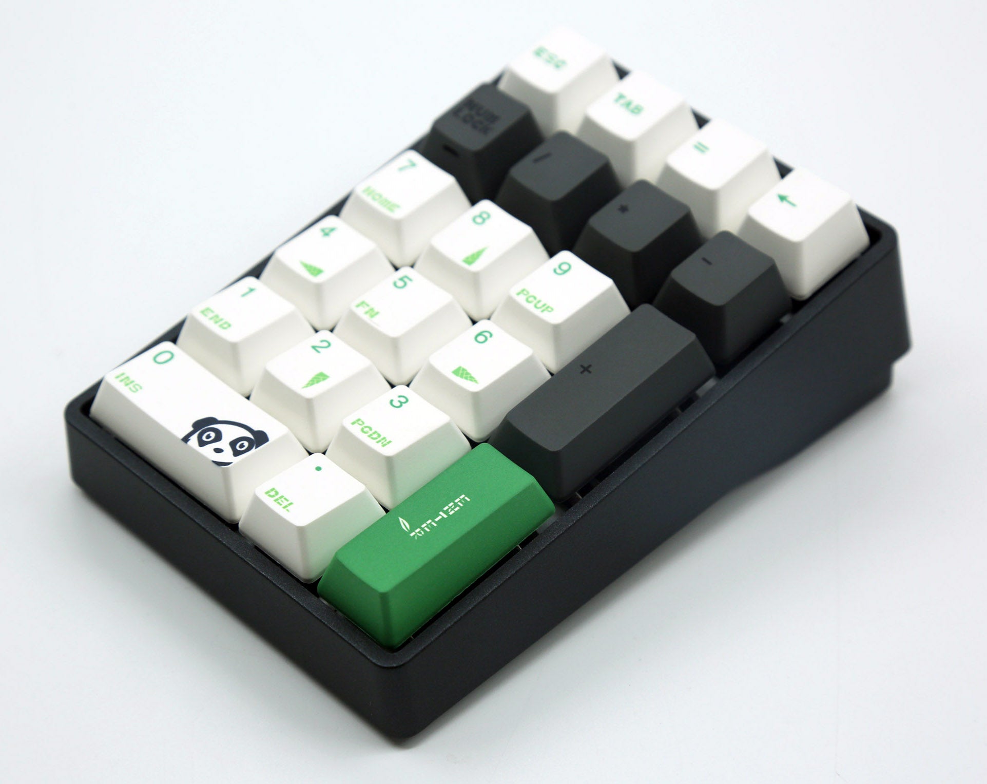 Varmilo MA21M Panda R2 White LED Numpad Dye Sub PBT Mechanical Keyboard