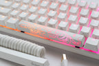 Ducky One 3 Mini Pure White 60% Hotswap RGB Mechanical Keyboard w/ Quack Mechanics