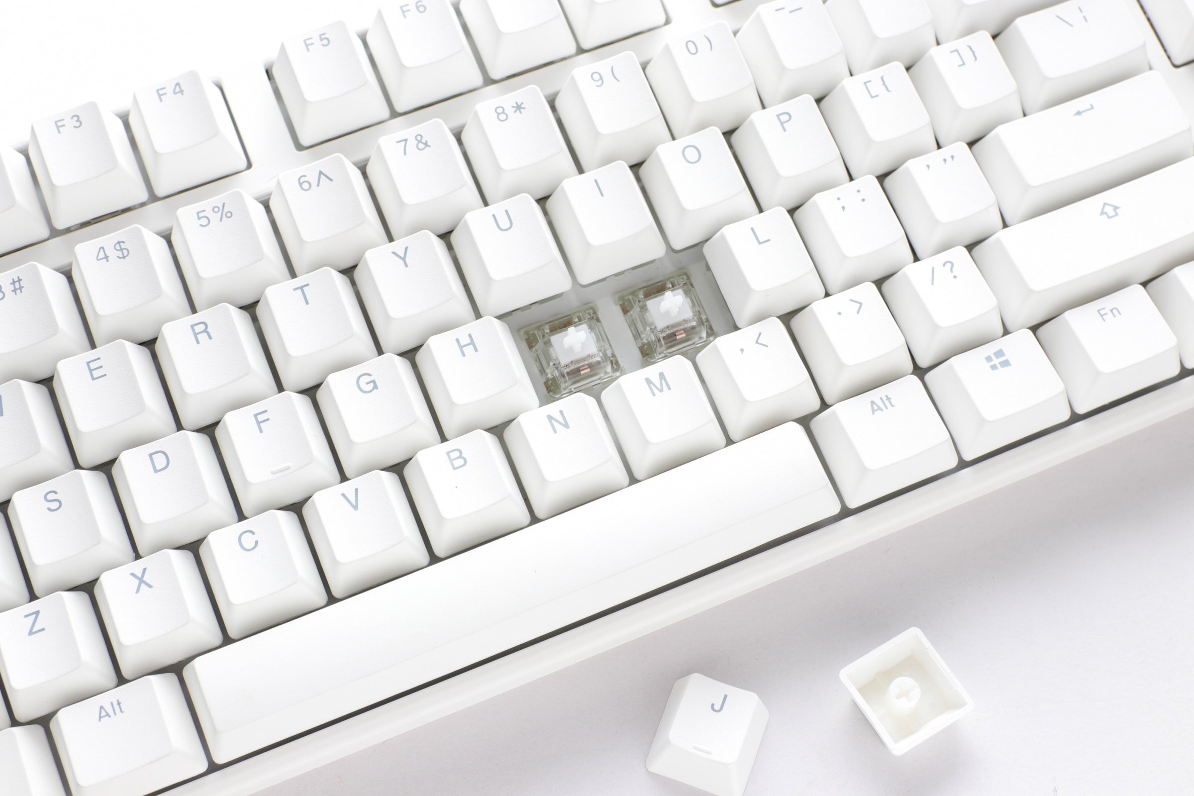 Ducky One 3 Pure White Hotswap RGB Mechanical Keyboard w/ Quack Mechanics
