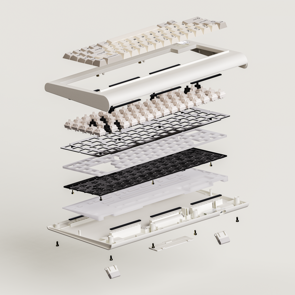 Vortex KBt RE: 66 65% Hotswap Bluetooth + Wireless 2.4 GHz Mechanical Keyboard