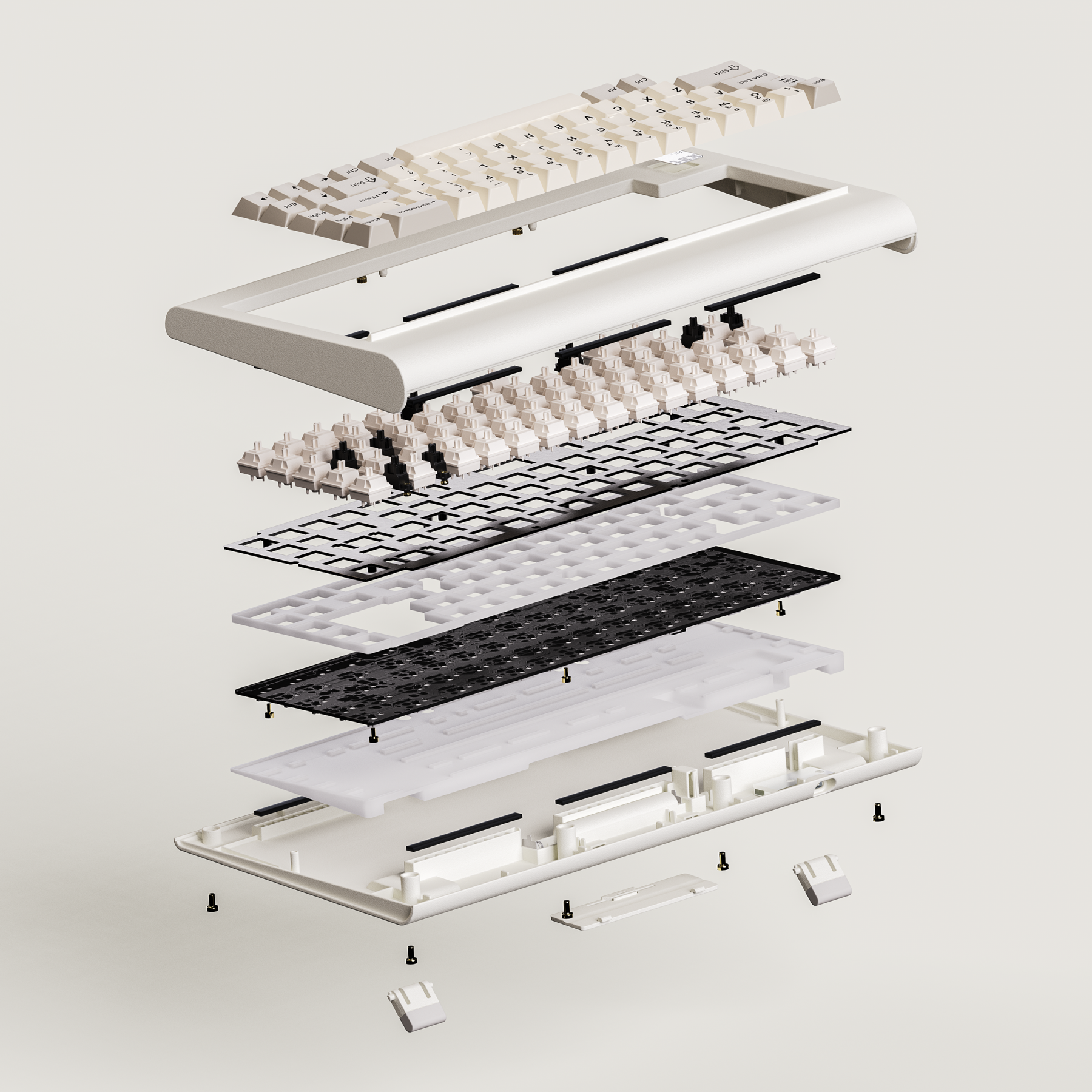 Vortex KBt RE: 66 65% Hotswap Bluetooth + Wireless 2.4 GHz Mechanical Keyboard