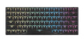 MK LowKey70 Black Aluminum 75% Hotswap Bluetooth RGB Low Profile Mac Mechanical Keyboard