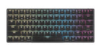 MK LowKey70 Black Aluminum 75% Hotswap Bluetooth RGB Low Profile Mac Mechanical Keyboard