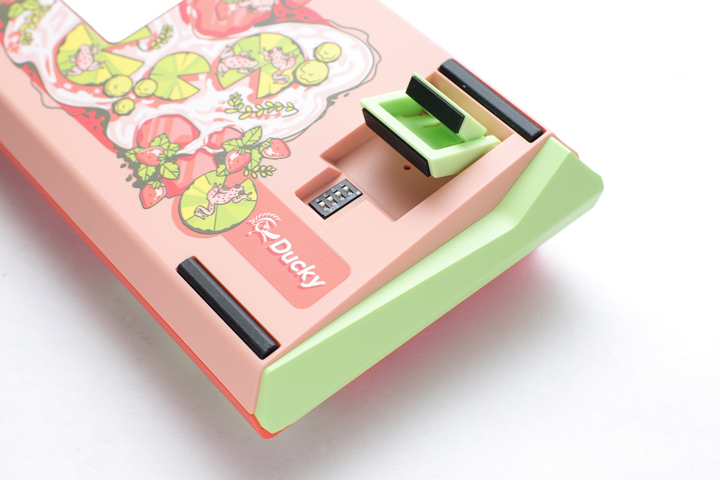 Ducky x MK Strawberry Frog One 3 Mini Hotswap 60% RGB Keyboard w/ Quack Mechanics