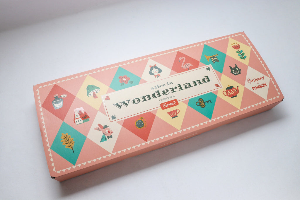 Ducky x Dimanche Alice in Wonderland One 2 Pro Dye Sub PBT Limited Mechanical Keyboard
