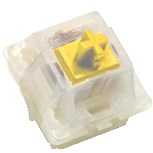 Gateron Milky Yellow 50g Linear Switch
