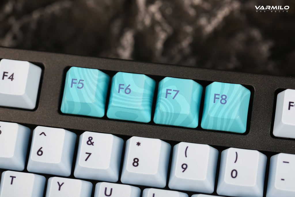 Varmilo VA Series V2 Aurora Bluetooth White LED Mechanical Keyboard