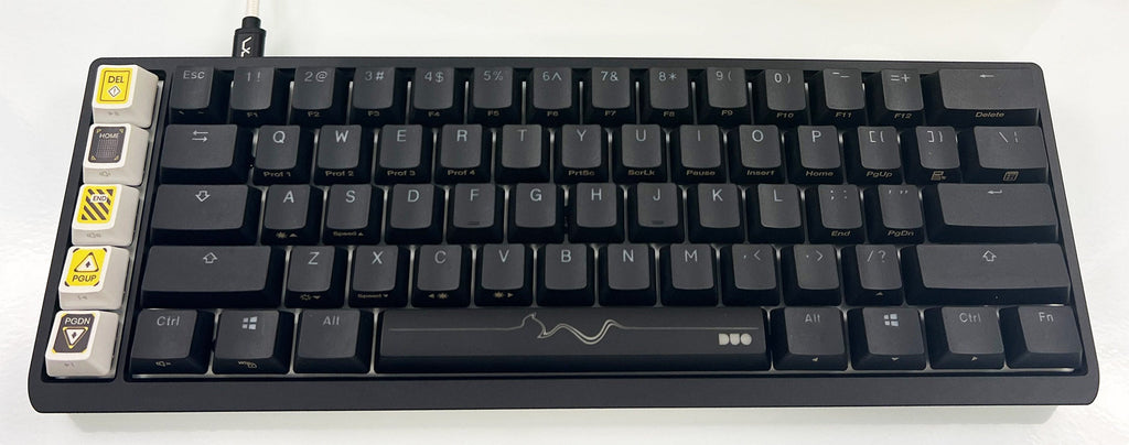 MK Duo 60% XT Keyboard w/ MK Dose Dual Contact Mechanical Switches