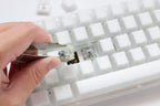 Ducky One 3 Mini Aura Clear White 60% Hotswap RGB LED Double Shot ABS Mechanical Keyboard