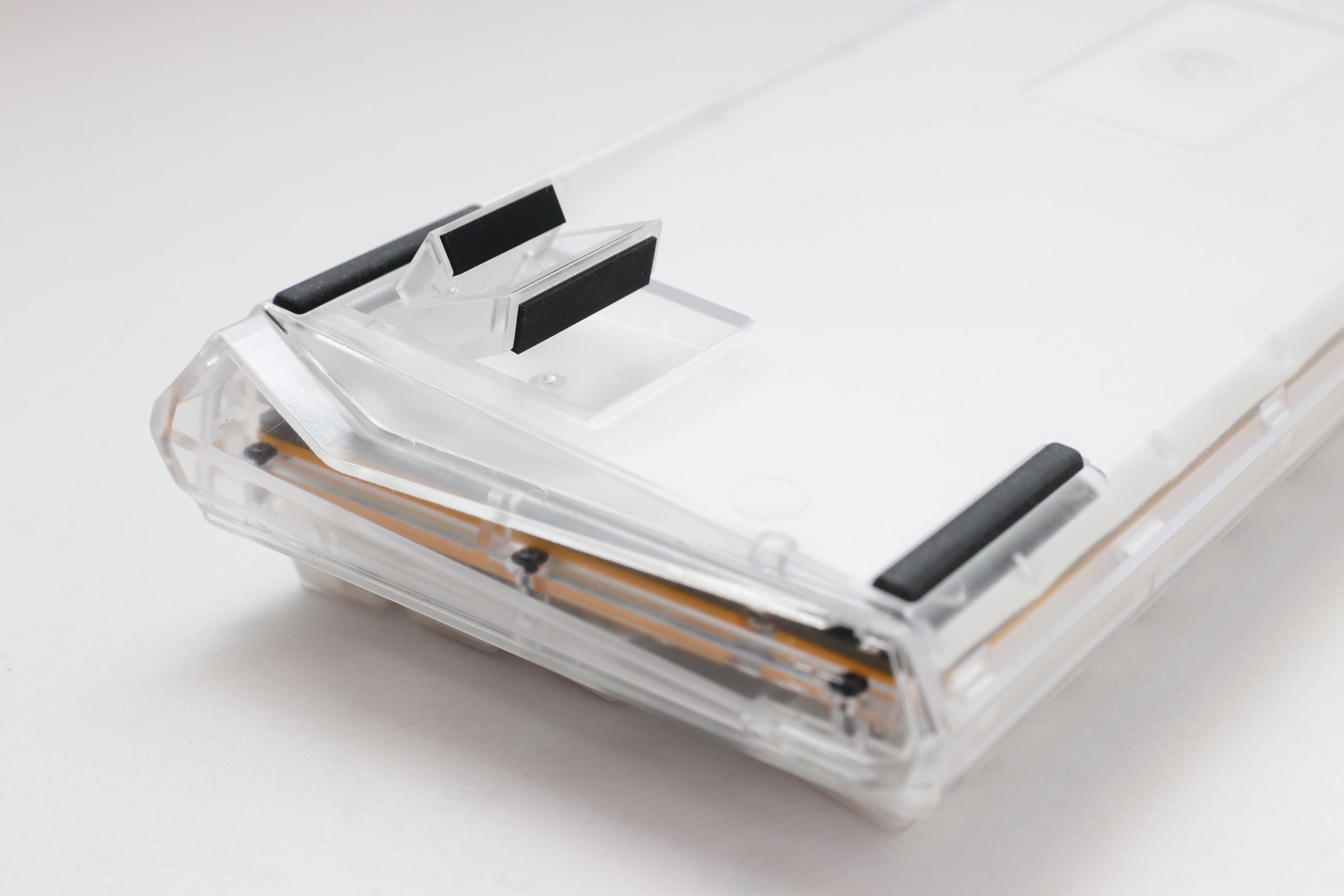 Ducky One 3 Mini Aura Clear White 60% Hotswap RGB LED Double Shot ABS Mechanical Keyboard