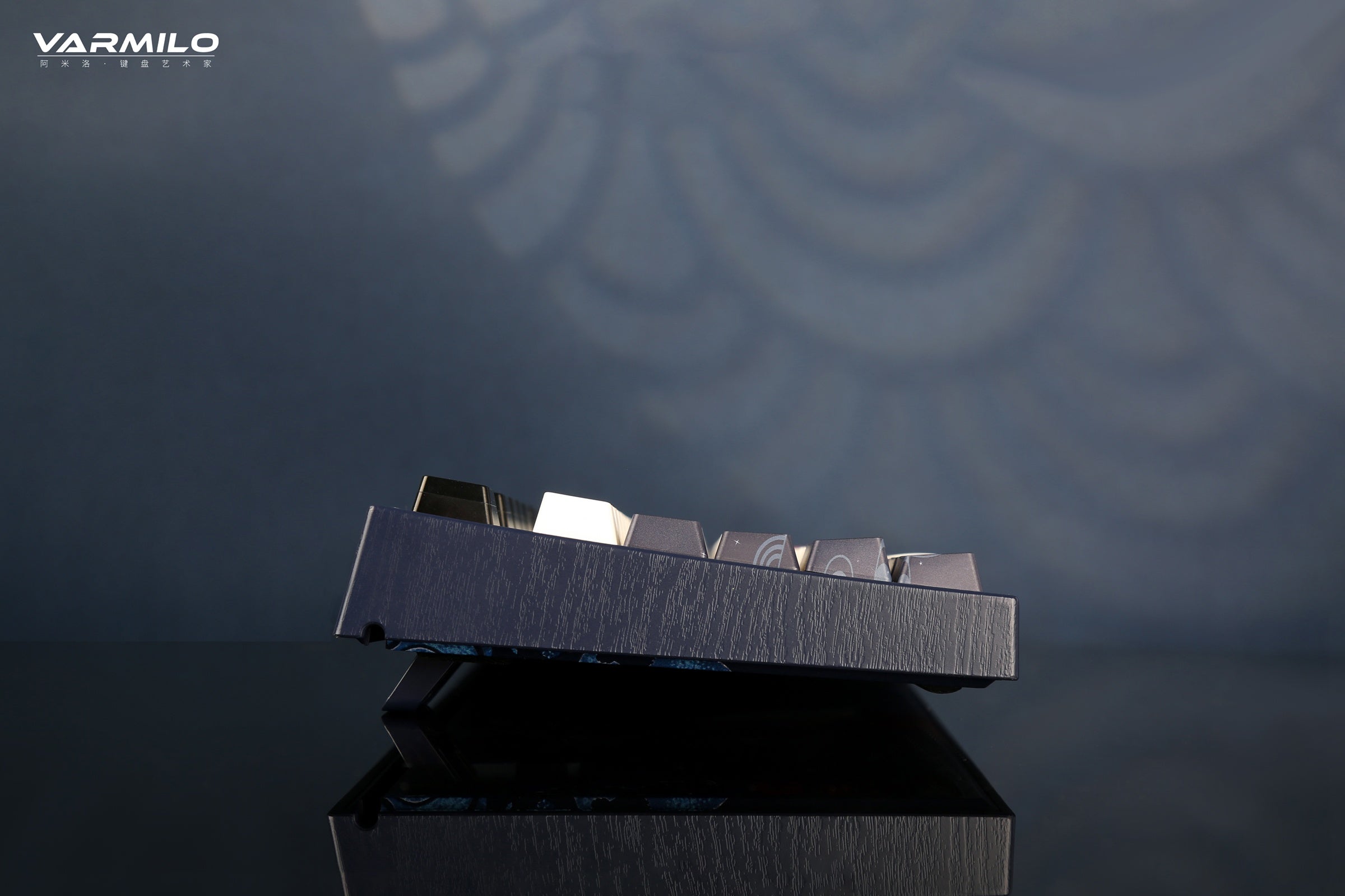 Varmilo VPE108 Chang'e Full Size Hotswap Triple Mode White LED Dye Sub Mechanical Keyboard