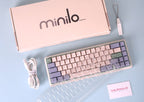Varmilo Minilo VXT67 Eucalyptus 65% Hotswap Wireless RGB Mechanical Keyboard