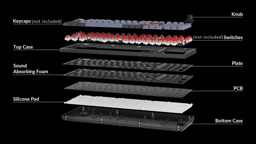 Keychron V5 w/ Knob Hotswap RGB Win + Mac Mechanical Keyboard