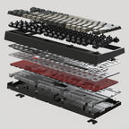 Vortex Multix 87 Winter TKL Hotswap Mechanical Keyboard