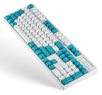 Leopold FC900RBT White/Mint Bluetooth PD Double Shot PBT Mechanical Keyboard
