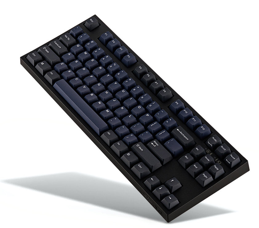 Leopold FC750RBT Navy Blue TKL Bluetooth PD Double Shot PBT Mechanical Keyboard