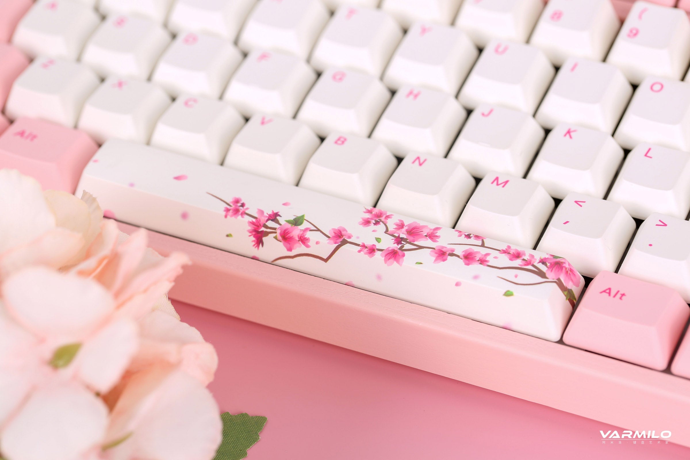 Varmilo VA Series V2 Sakura Round 1 Mechanical Keyboard