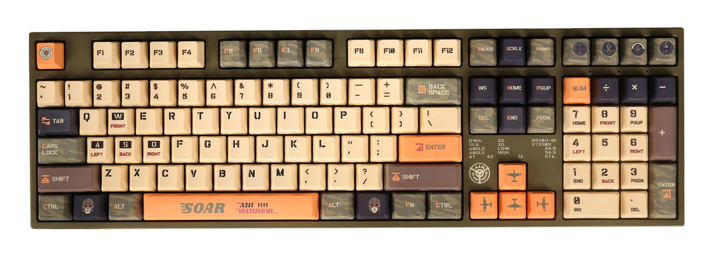 Varmilo MA Series V2 Warrior Soar White LED Dye Sub PBT EC Mechanical Keyboard