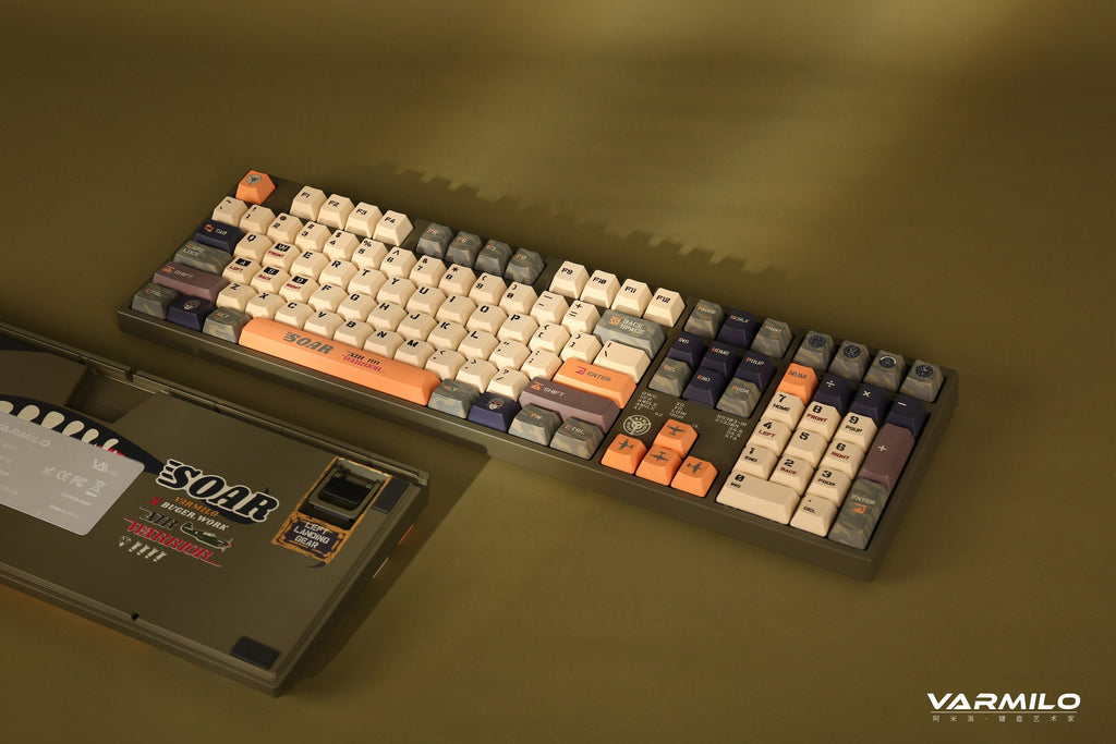 Varmilo MA Series V2 Warrior Soar White LED Dye Sub PBT EC Mechanical Keyboard