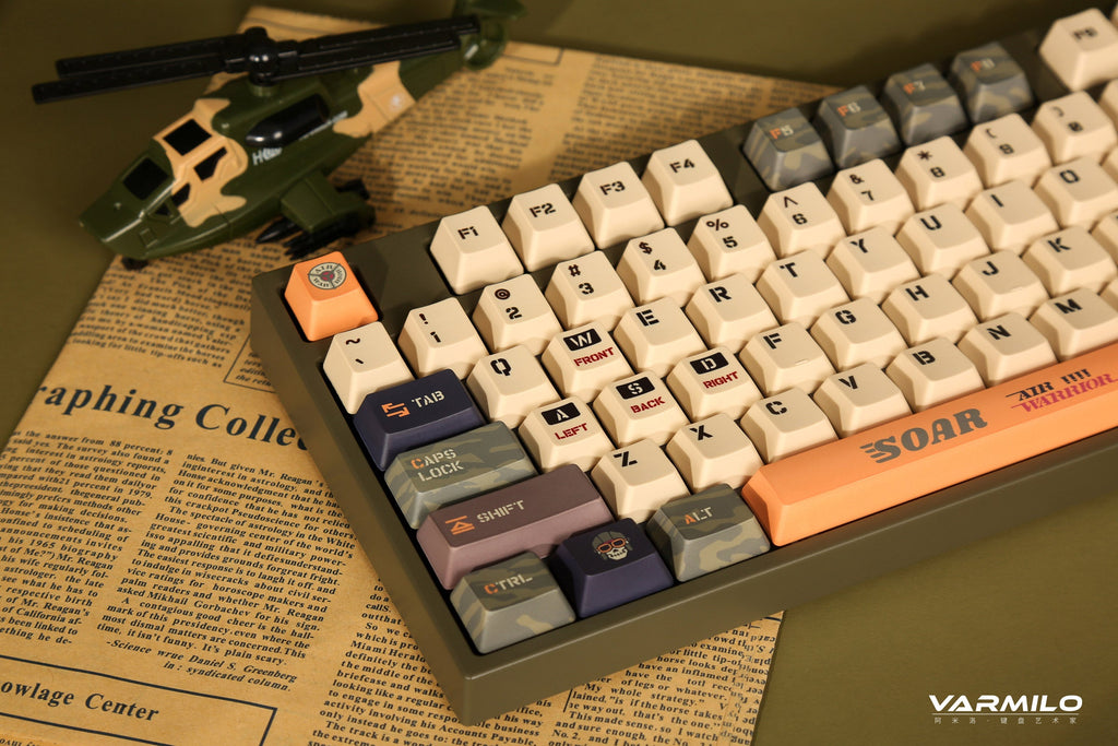 Varmilo MA Series V2 Warrior Soar White LED Dye Sub PBT EC Mechanical Keyboard