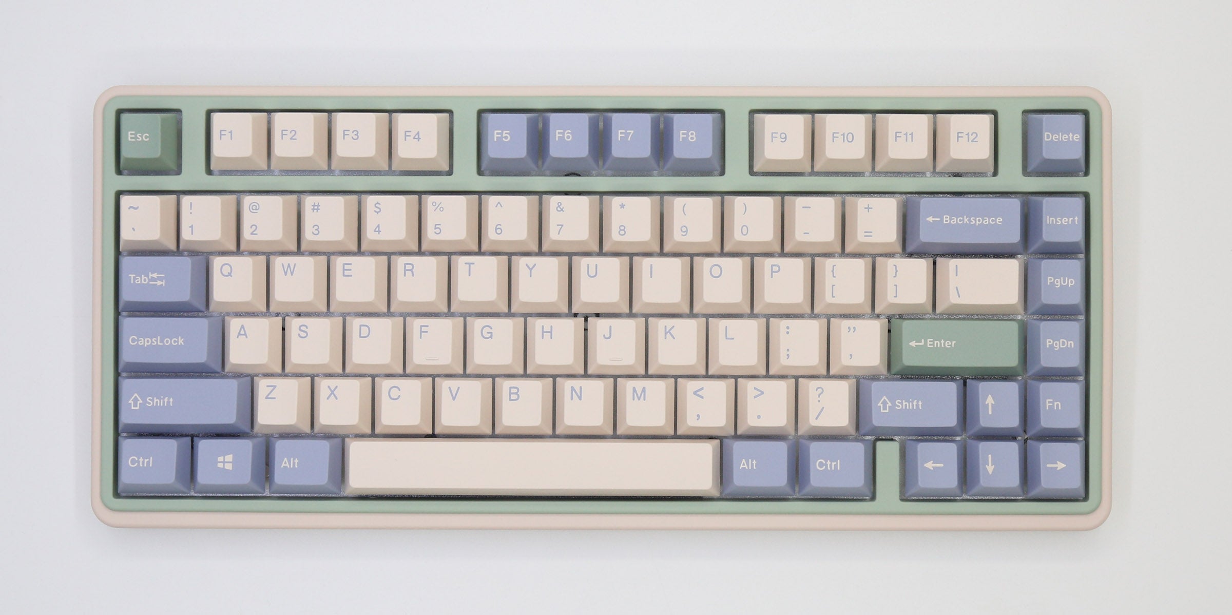 Varmilo Minilo VXT81 Eucalyptus 75% Hotswap Triple Mode RGB Mechanical Keyboard