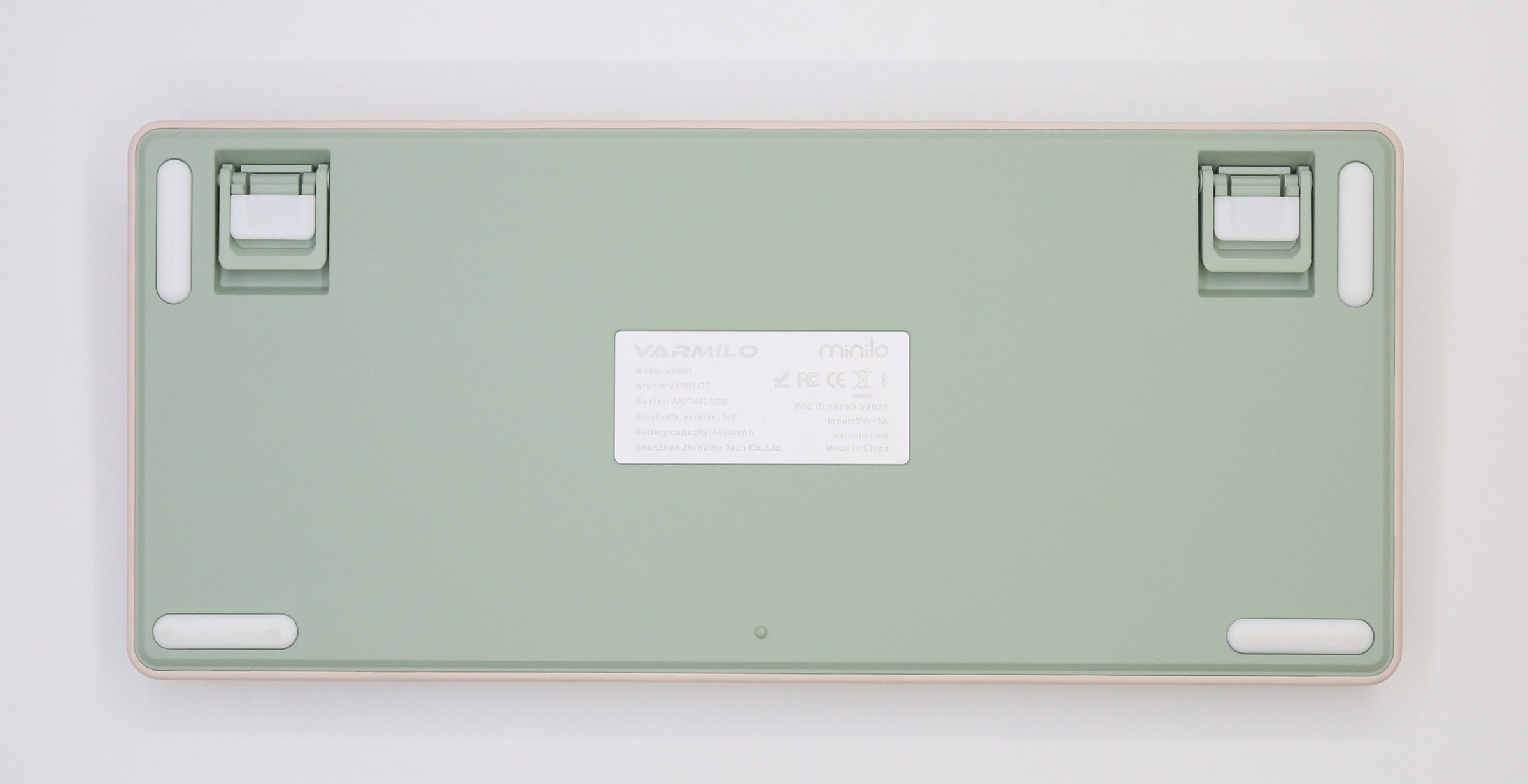 Varmilo Minilo VXT81 Eucalyptus 75% Hotswap Triple Mode RGB Mechanical Keyboard