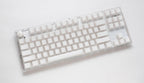 Ducky One 3 TKL Aura Clear White Hotswap RGB Double Shot ABS Mechanical Keyboard