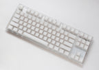 Ducky One 3 TKL Aura Clear White Hotswap RGB Double Shot ABS Mechanical Keyboard
