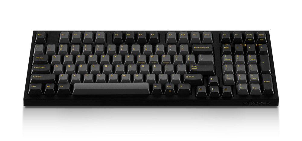 Leopold FC980MBT Ash Yellow Bluetooth PD Double Shot PBT Mechanical Keyboard