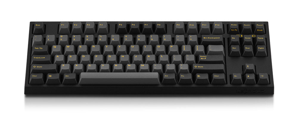 Leopold FC750RBT Ash Yellow TKL Bluetooth PD Double Shot PBT Mechanical Keyboard
