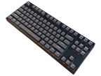 KBParadise V80 V2 Black Crystal TKL Hotswap White LED Double Shot Polycarbonate Mechanical Keyboard