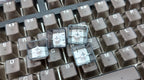 KBParadise V80 V2 Black Crystal TKL Hotswap White LED Double Shot Polycarbonate Mechanical Keyboard