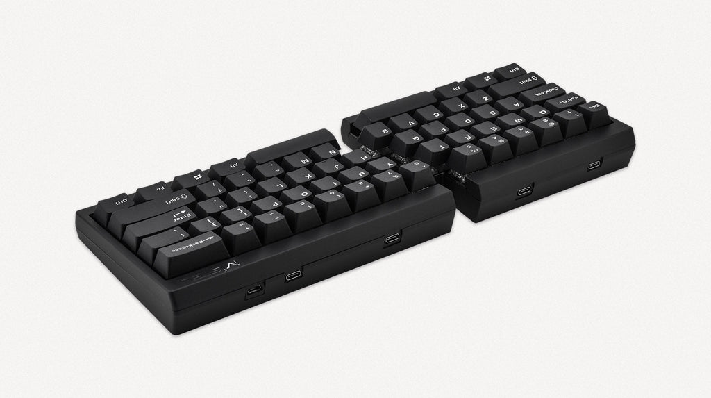 Mistel MD600 Black RGB LED 60% Double Shot PBT Mechanical Keyboard
