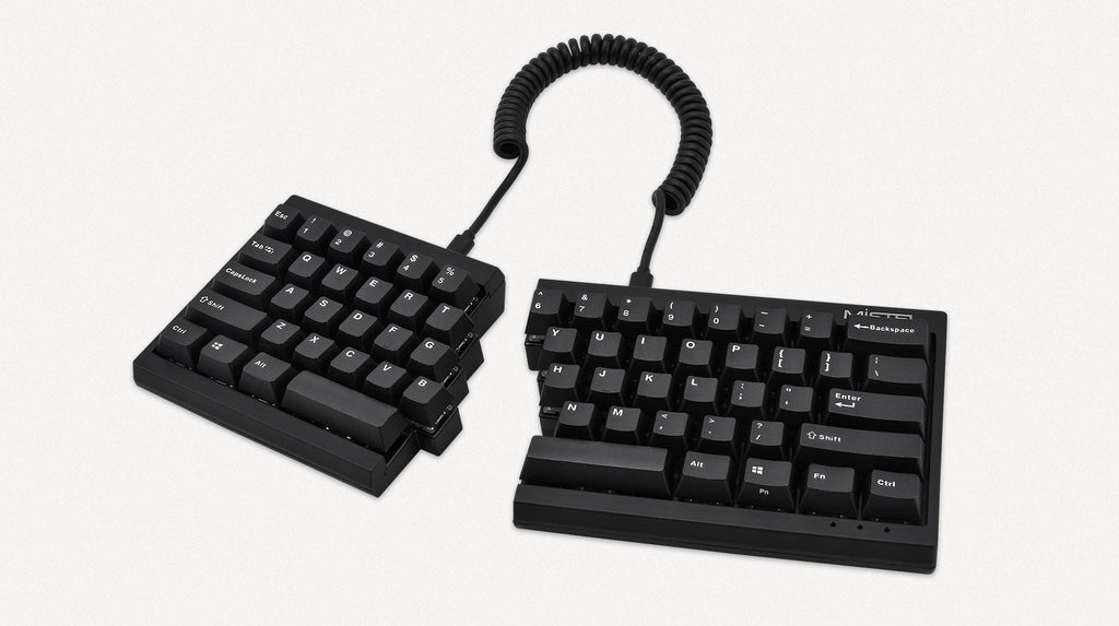 Mistel MD600 Black RGB LED 60% Double Shot PBT Mechanical Keyboard