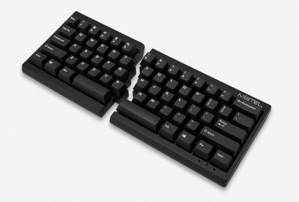 Mistel MD600 Black RGB LED 60% Double Shot PBT Mechanical Keyboard