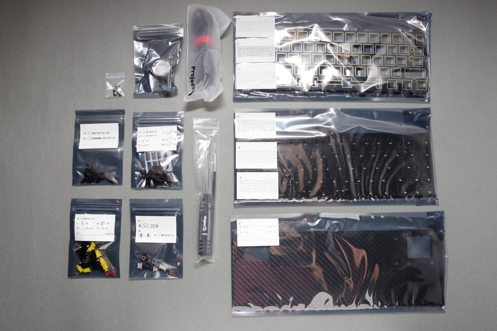 Ducky Outlaw 65 Aluminum 65% DIY Kit Hotswap RGB DIY Keyboard Kit