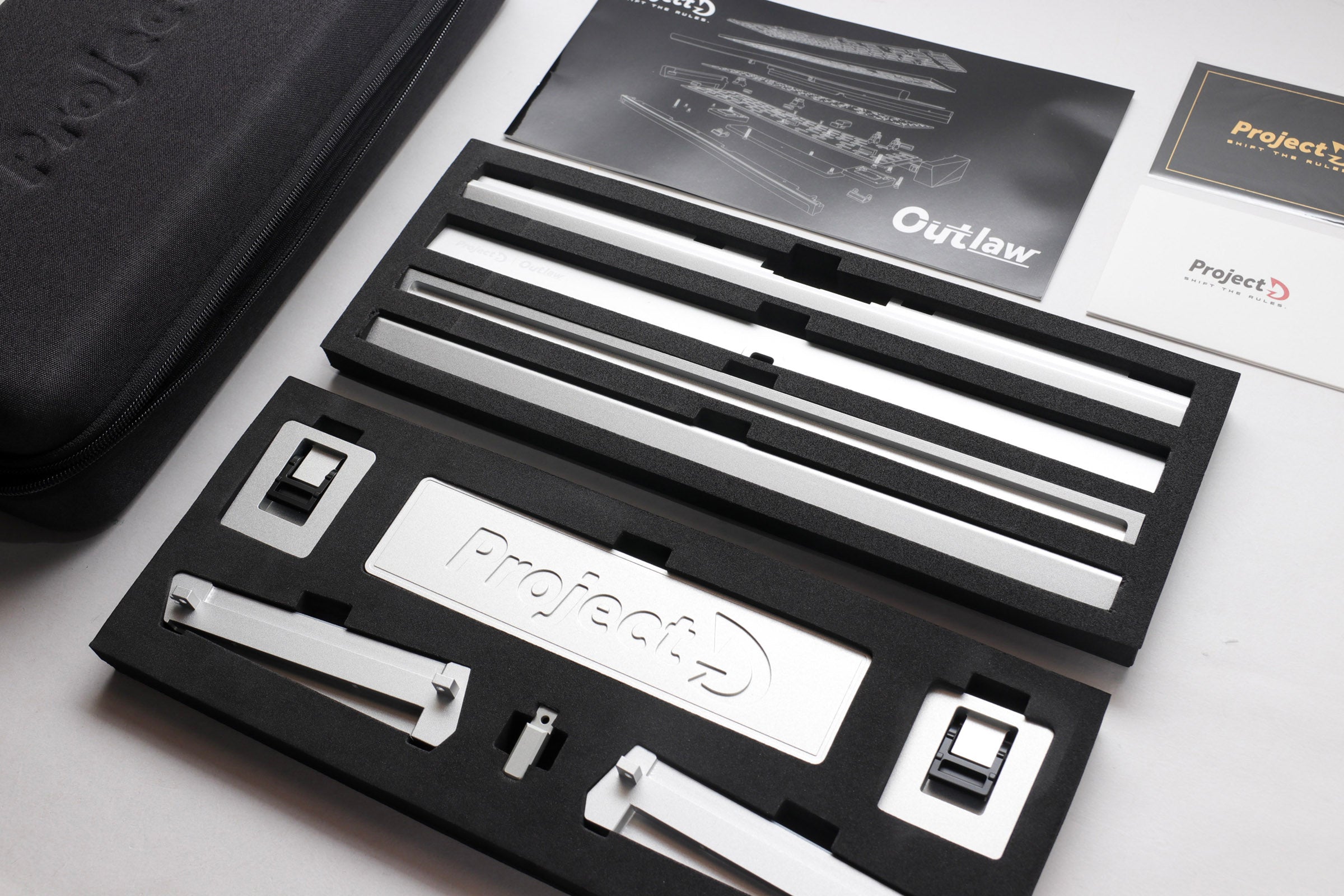 Ducky Outlaw 65 Aluminum 65% DIY Kit Hotswap RGB DIY Keyboard Kit