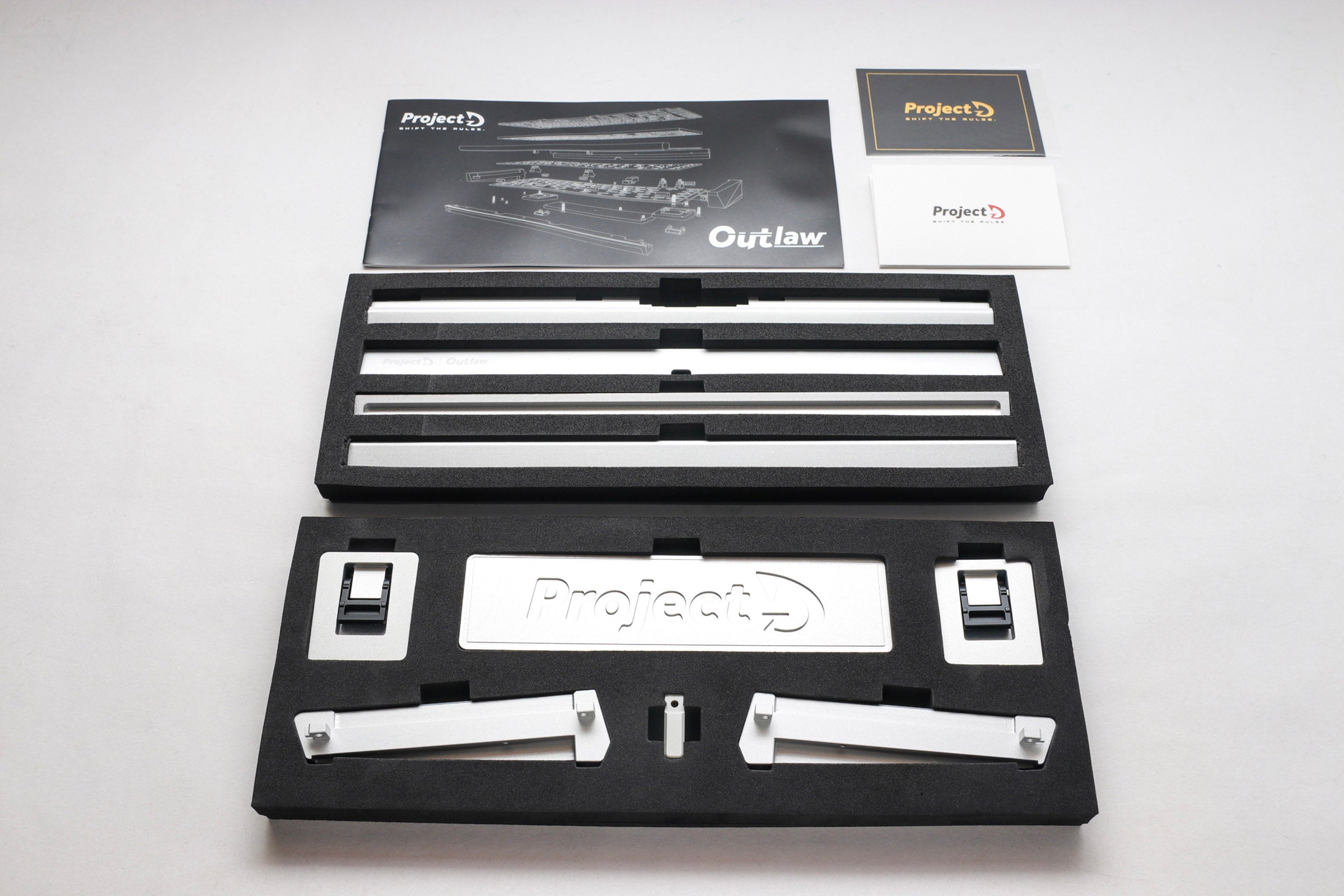 Ducky Outlaw 65 Aluminum 65% DIY Kit Hotswap RGB DIY Keyboard Kit