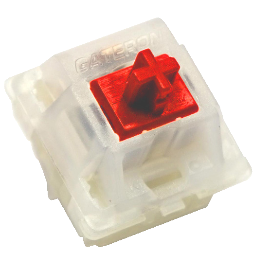 Gateron Silent Red 45g Linear Switch