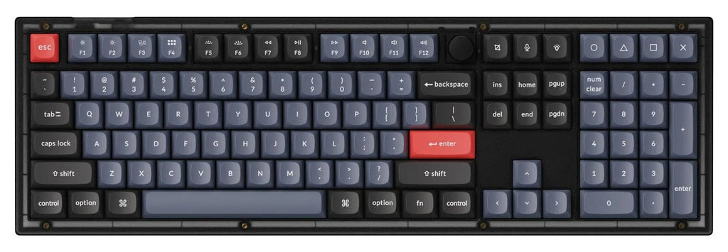 Keychron V6 w/ Knob Hotswap RGB Win + Mac Mechanical Keyboard