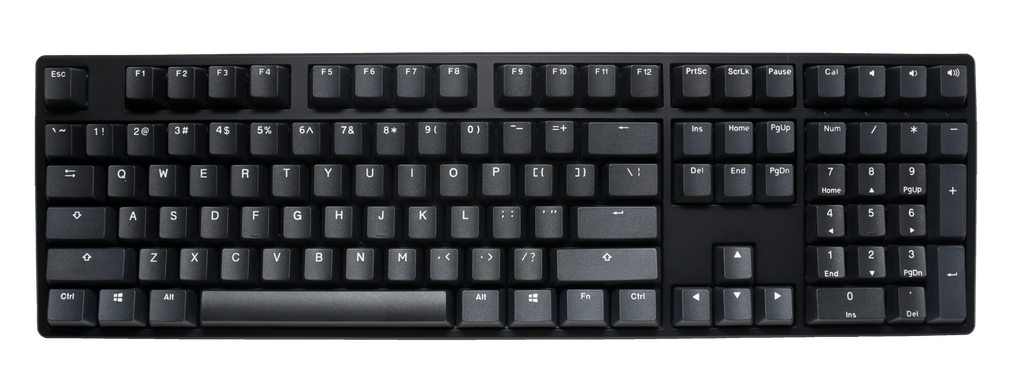 Ducky Origin Black Double Shot PBT Mechanical Keyboard